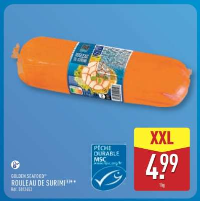 GOLDEN SEAFOOD ROULEAU DE SURIMI