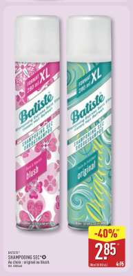 BATISTE Shampooing Sec