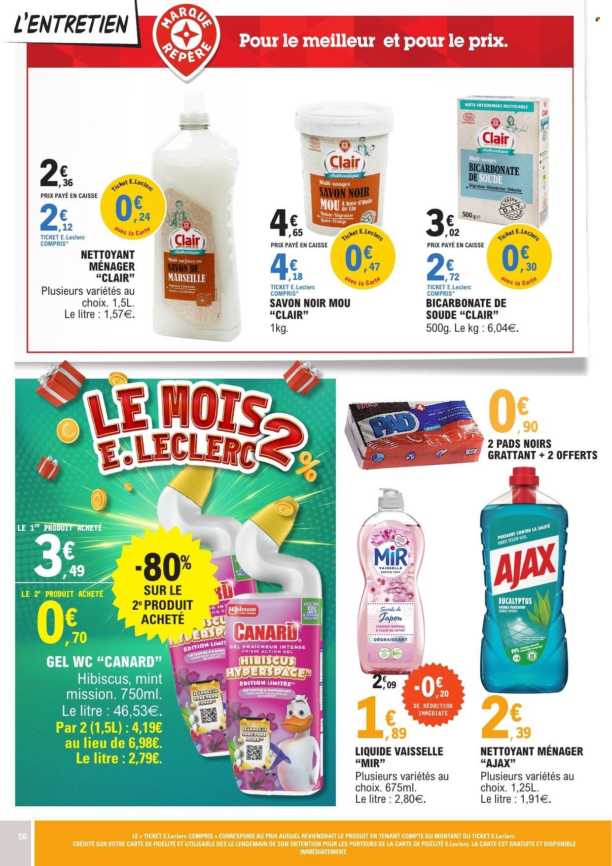Catalogue E.Leclerc - 22/09/2026 - 04/10/2026. Page 56