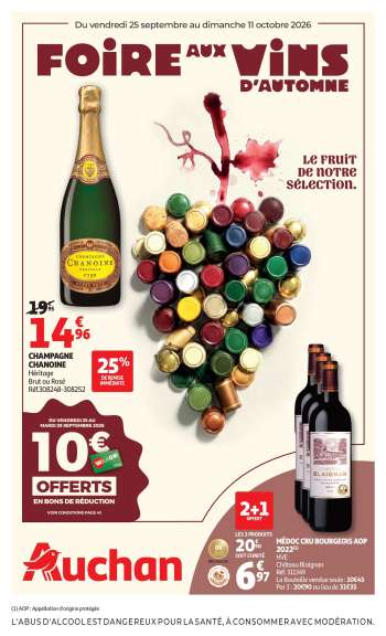 Catalogue Auchan - 25/09/2026 - 11/10/2026.
