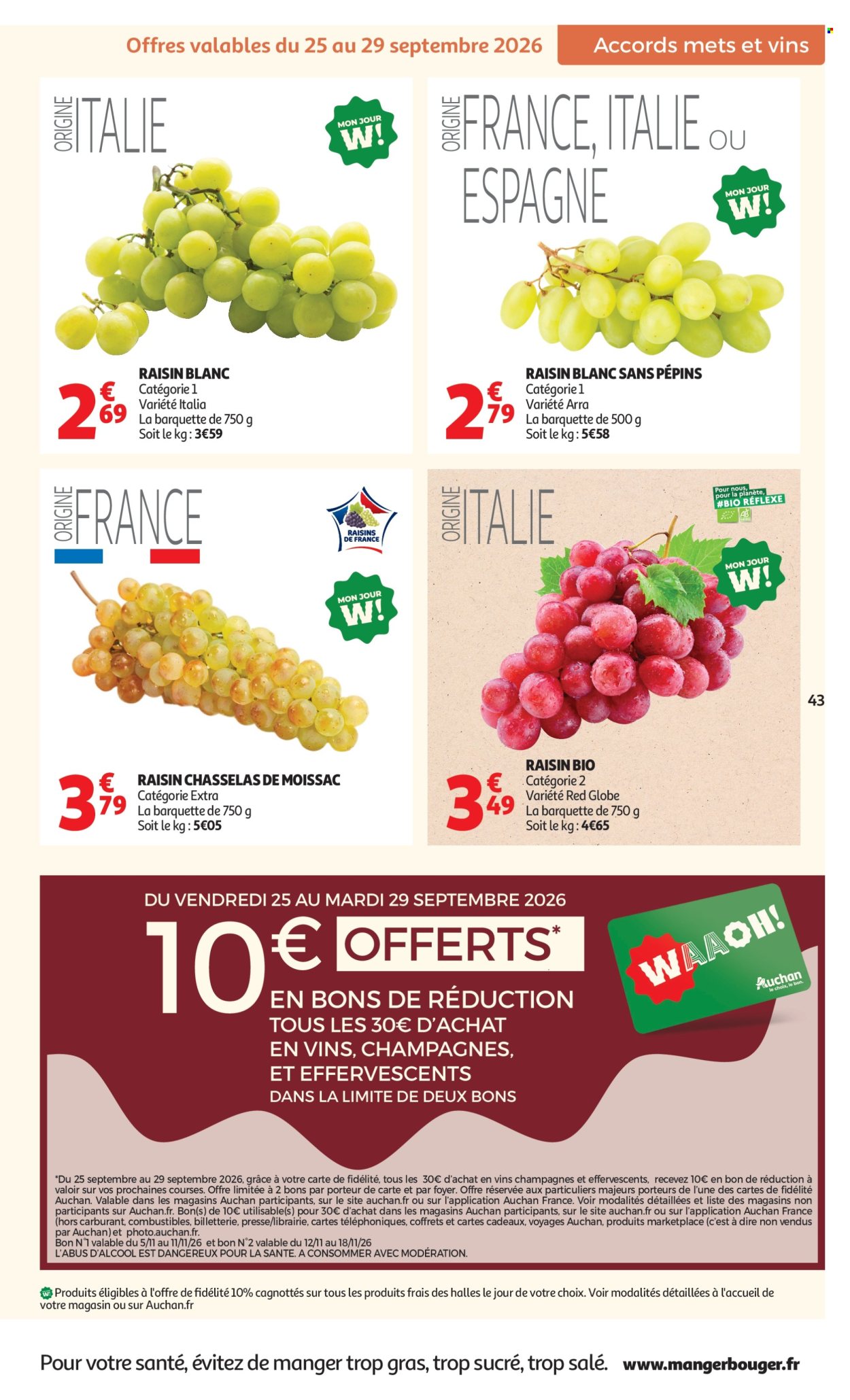 Catalogue Auchan - 25/09/2026 - 11/10/2026. Page 43