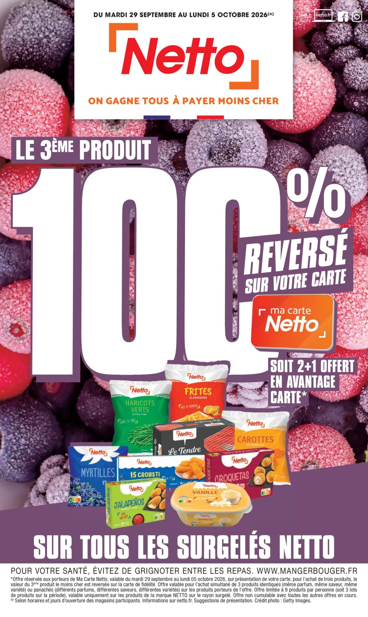 Catalogue Netto - 29/09/2026 - 05/10/2026. Page 1