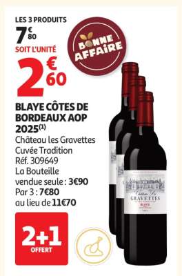 BLAYE CÔTES DE BORDEAUX AOP 2025