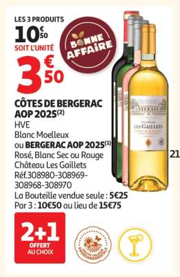 CÔTES DE BERGERAC AOP 2025