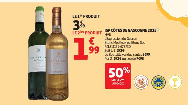 IGP CÔTES DE GASCOGNE 2025