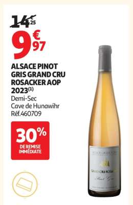 ALSACE PINOT GRIS GRAND CRU ROSACKER AOP 2023