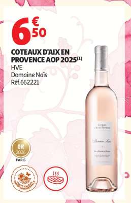 COTEAUX D'AIX EN PROVENCE AOP 2025