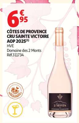 CÔTES DE PROVENCE CRU SAINTE VICTOIRE AOP 2025
