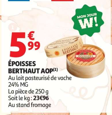 Époisses Berthaut AOP