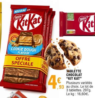 TABLETTE CHOCOLAT "KIT KAT"