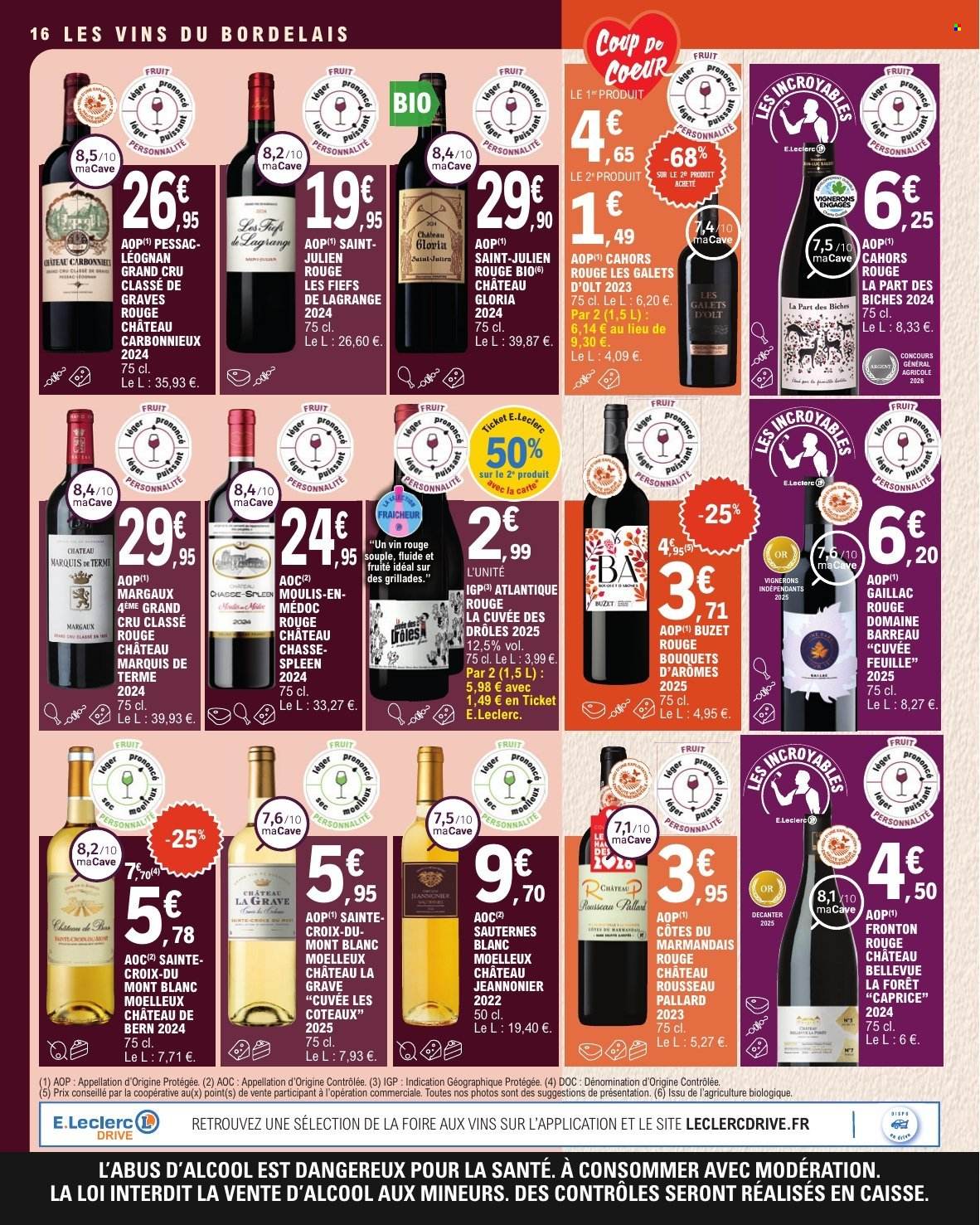 Catalogue E.Leclerc - 25/09/2026 - 10/10/2026. Page 16