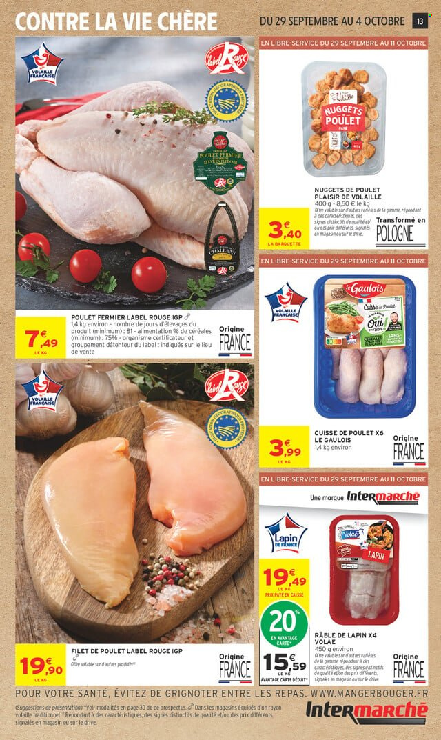 Catalogue Intermarché Super - 29/09/2026 - 11/10/2026. Page 13
