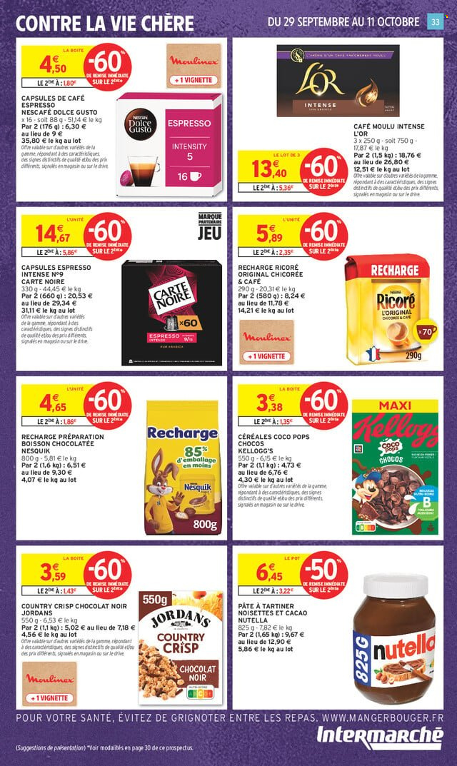 Catalogue Intermarché Super - 29/09/2026 - 11/10/2026. Page 33