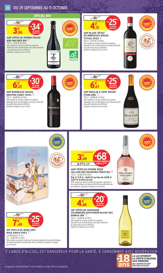 Catalogue Intermarché Super - 29/09/2026 - 11/10/2026. Page 38