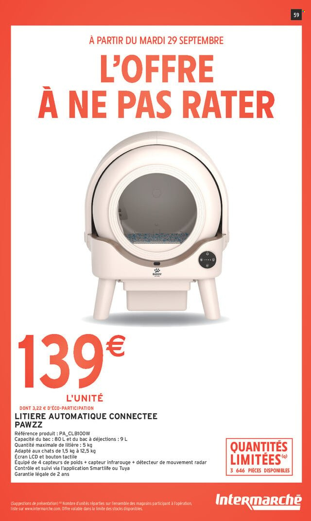Catalogue Intermarché Hyper - 29/09/2026 - 11/10/2026. Page 59