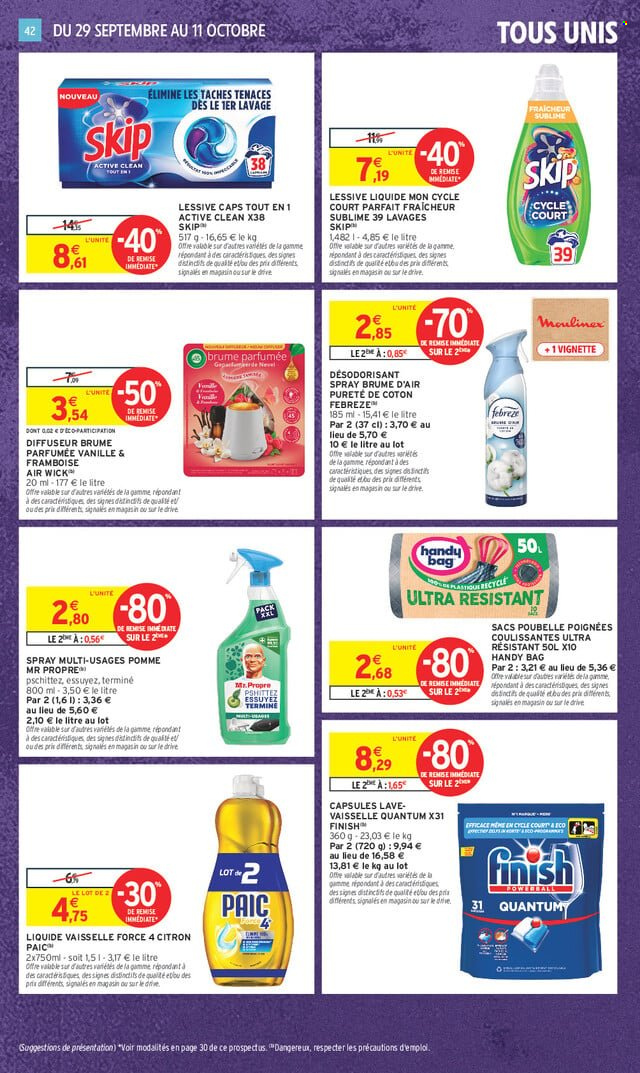 Catalogue Intermarché Contact - 29/09/2026 - 11/10/2026. Page 42