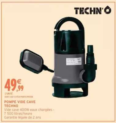POMPE VIDE CAVE TECHNO