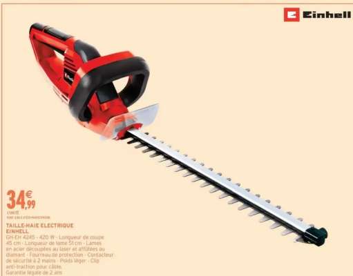 TAILLE-HAIE ELECTRIQUE EINHELL
