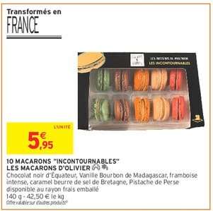 10 MACARONS "INCONTOURNABLES" LES MACARONS D'OLIVIER