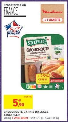 Choucroute Garnie D'alsace Stoeffler