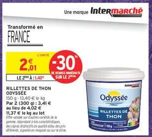 Rillettes de Thon Odyssée