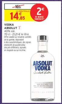 Vodka Absolut