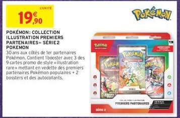 POKÉMON: COLLECTION ILLUSTRATION PREMIERS PARTENAIRES– SÉRIE 2 POKEMON