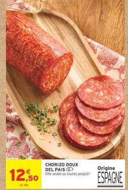 CHORIZO DOUX DEL PAIS