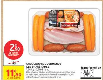 Choucroute Gourmande Les Brasérades