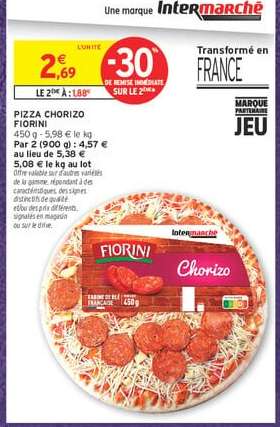 PIZZA CHORIZO FIORINI