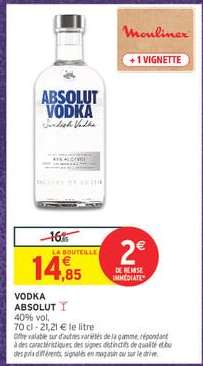 Vodka Absolut