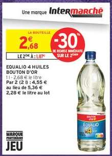 EQUALIO 4 HUILES BOUTON D'OR