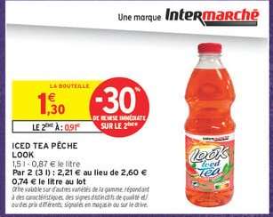 ICED TEA PÊCHE LOOK