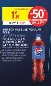 Boisson Gazeuse Regular Pepsi