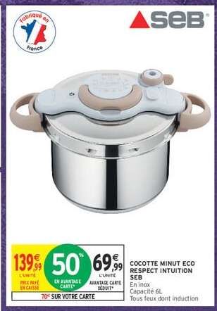 COCOTTE MINUT ECO RESPECT INTUITION SEB
