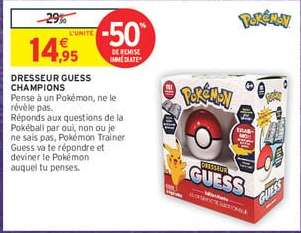 Dresseur Guess Champions