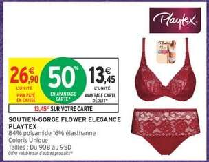 Soutien Gorge Flower Elegance Playtex