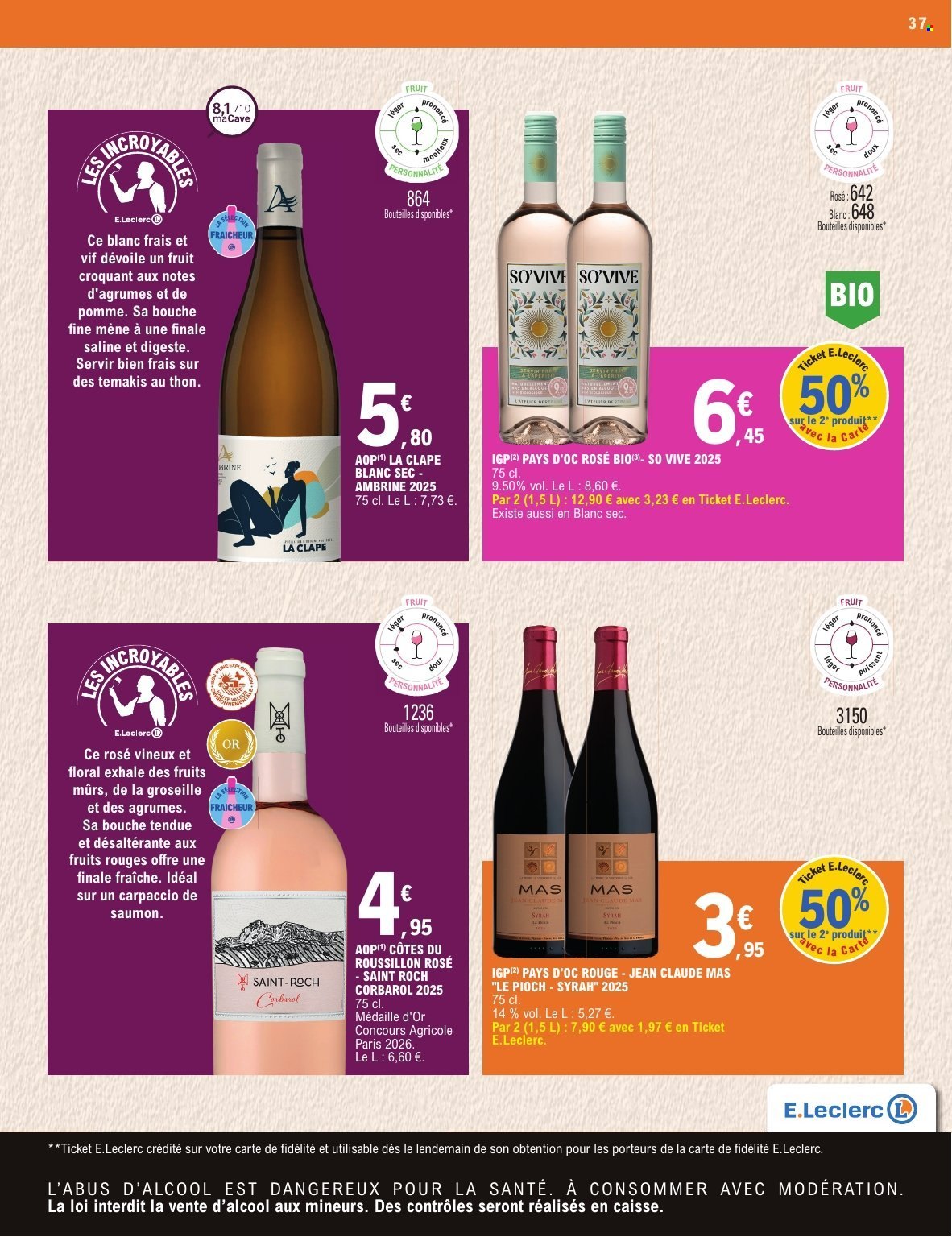 Catalogue E.Leclerc - 26/09/2026 - 10/10/2026. Page 37