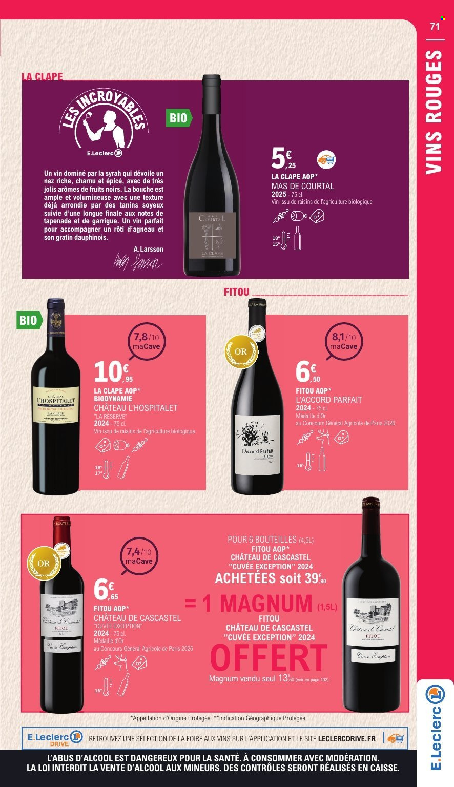 Catalogue E.Leclerc - 26/09/2026 - 10/10/2026. Page 71