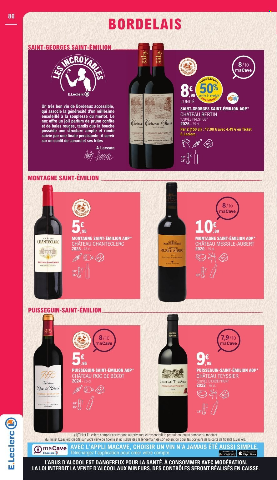 Catalogue E.Leclerc - 26/09/2026 - 10/10/2026. Page 86