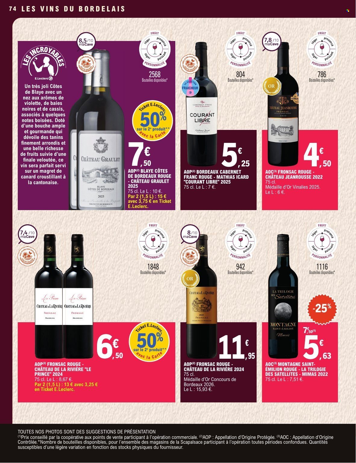 Catalogue E.Leclerc - 26/09/2026 - 10/10/2026. Page 74