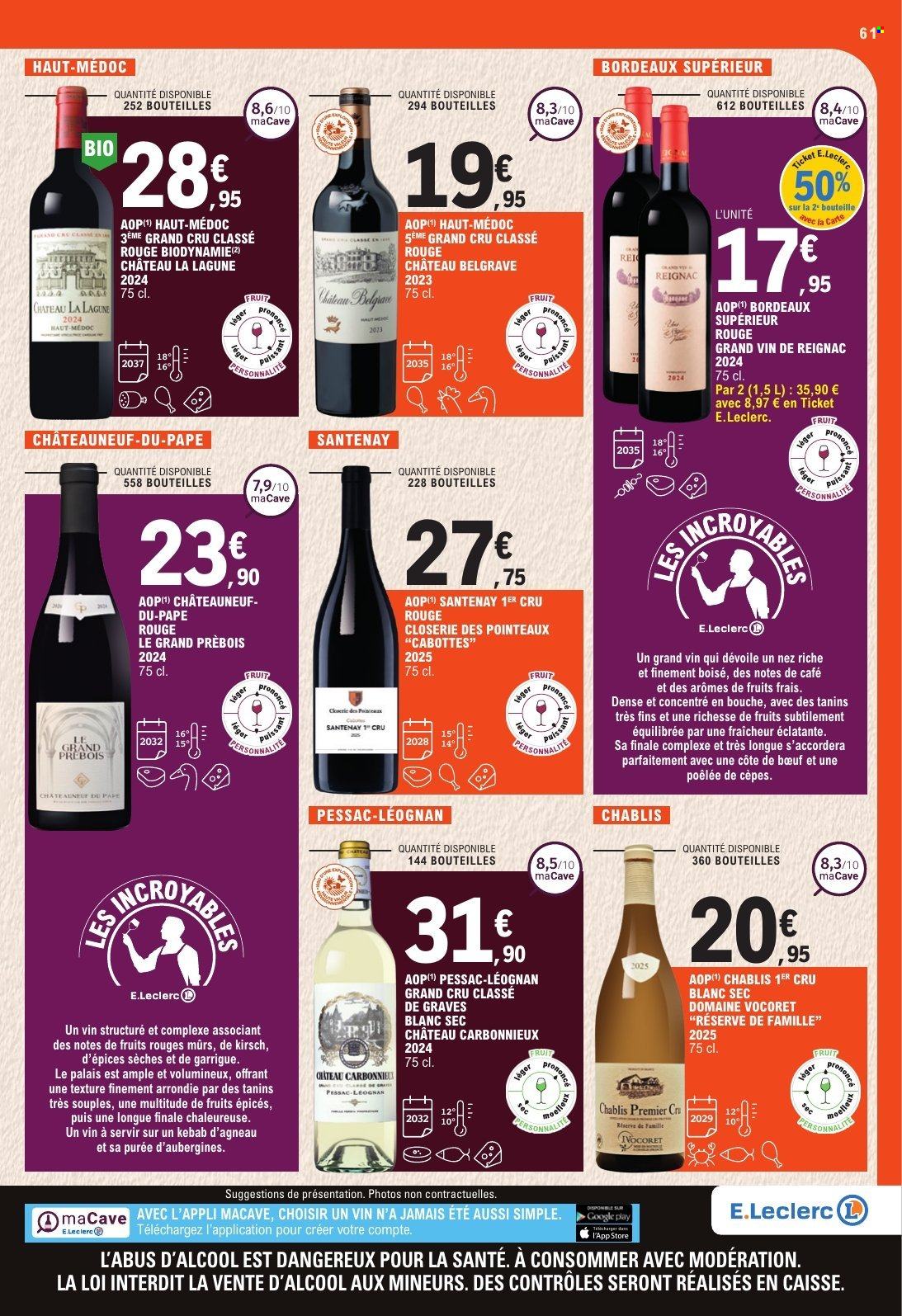 Catalogue E.Leclerc - 29/09/2026 - 11/10/2026. Page 61
