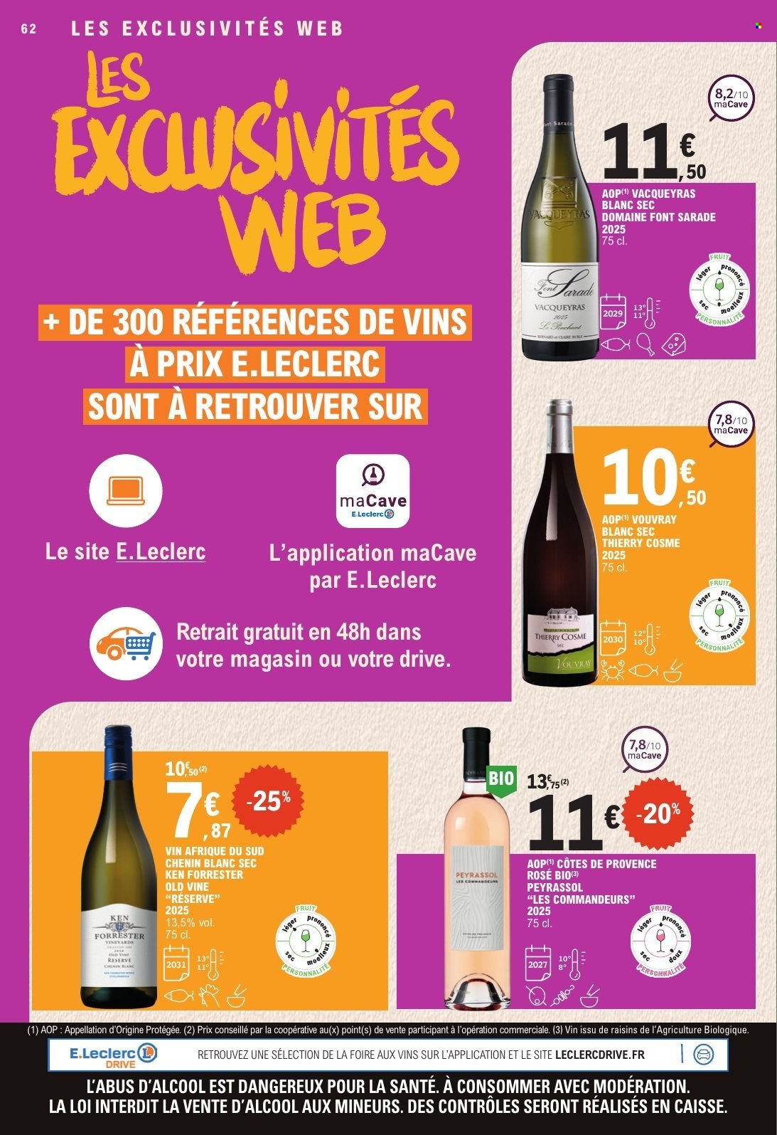 Catalogue E.Leclerc - 29/09/2026 - 11/10/2026. Page 62