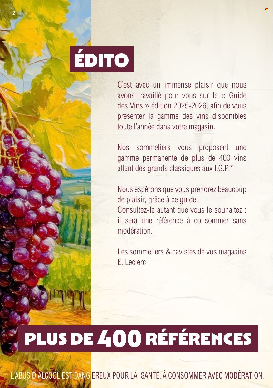 Catalogue E.Leclerc - 01/09/2025 - 31/12/2026. Page 2
