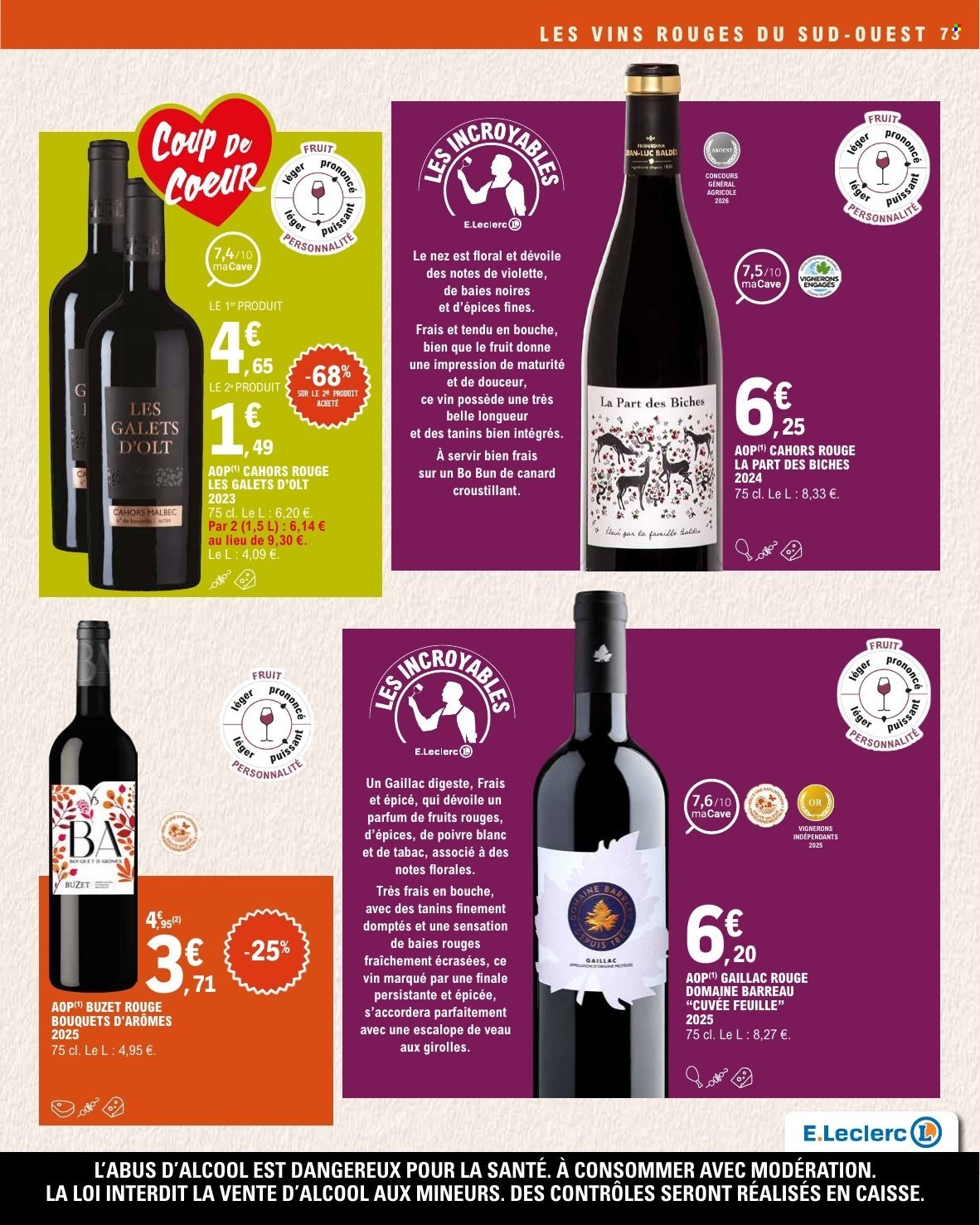 Catalogue E.Leclerc - 26/09/2026 - 10/10/2026. Page 73