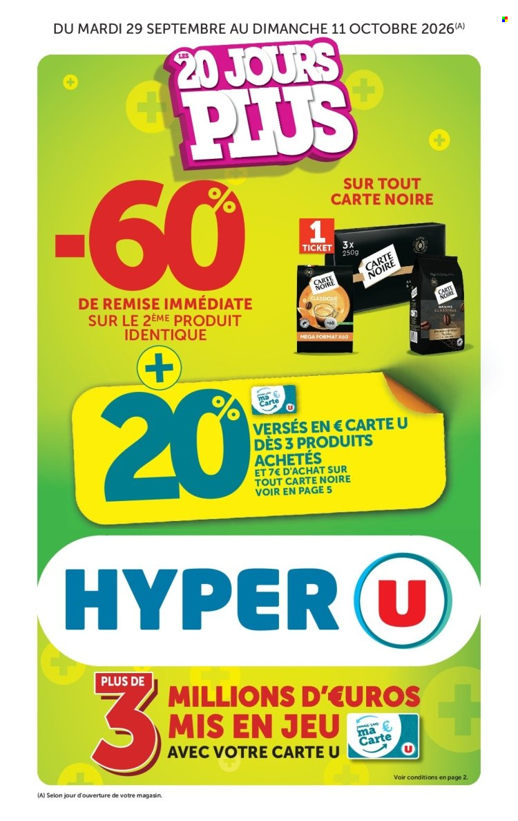 Catalogue HYPER U - 29/09/2026 - 11/10/2026. Page 1