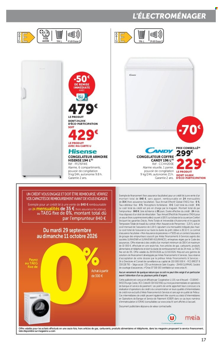 Catalogue HYPER U - 29/09/2026 - 11/10/2026. Page 17