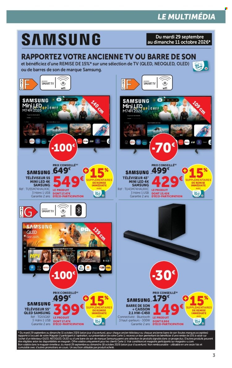 Catalogue SUPER U - 29/09/2026 - 11/10/2026. Page 3