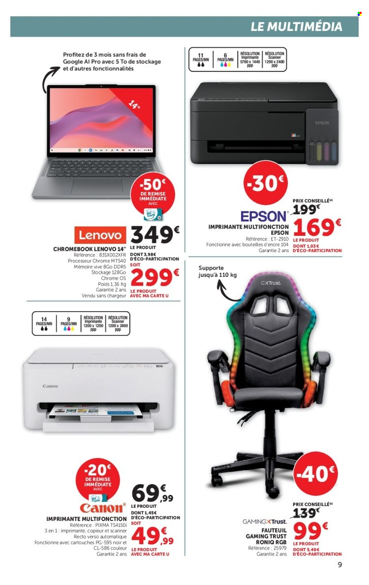 Catalogue SUPER U - 29/09/2026 - 11/10/2026. Page 9