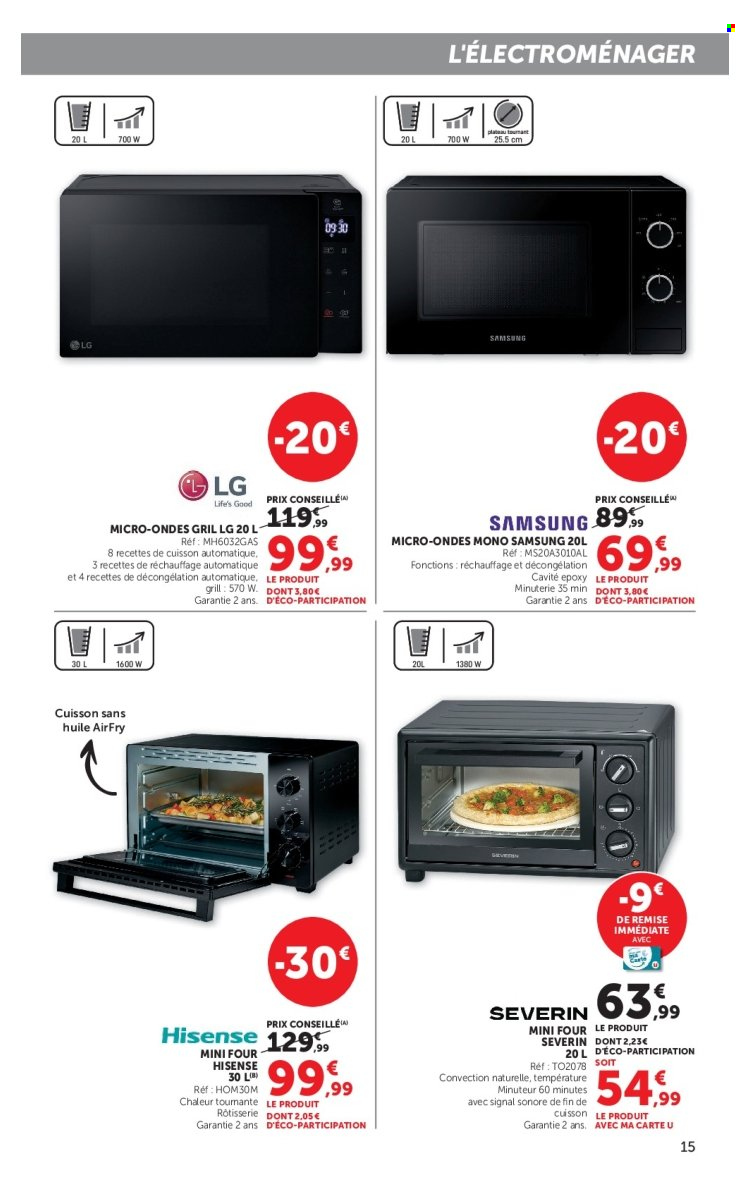 Catalogue SUPER U - 29/09/2026 - 11/10/2026. Page 15